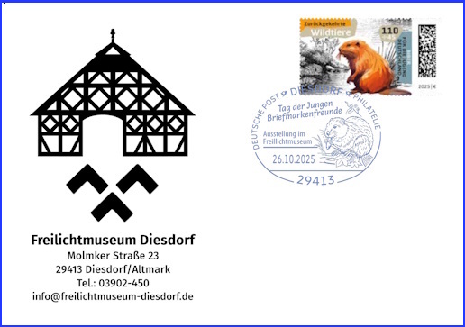 Beleg-Tag der Jungen Briefmarkenfreunde2025